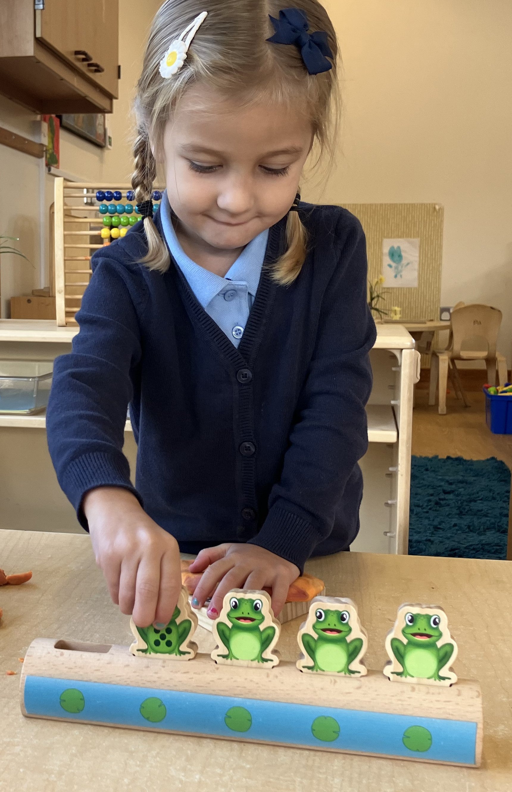 Yellow Door - Five Frogs on a Log - leren tellen