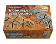Yellow Door - Dig & Discover – Triceratops & Spinosaurus
