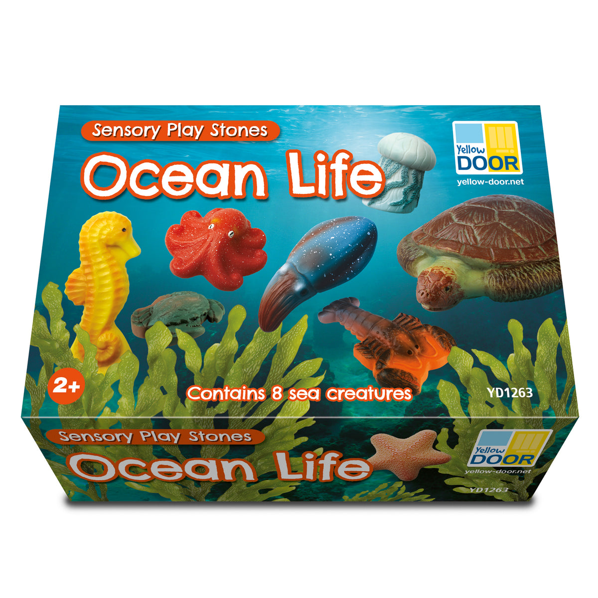 Verpakking van de sensorische zeedieren