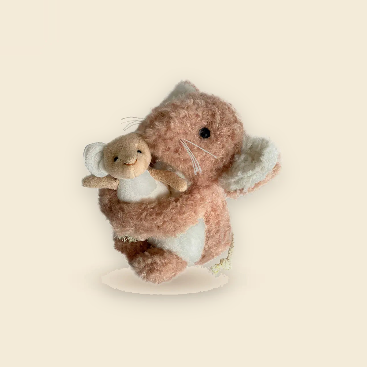 Egmont Toys - Knuffel muis Camelia met baby
