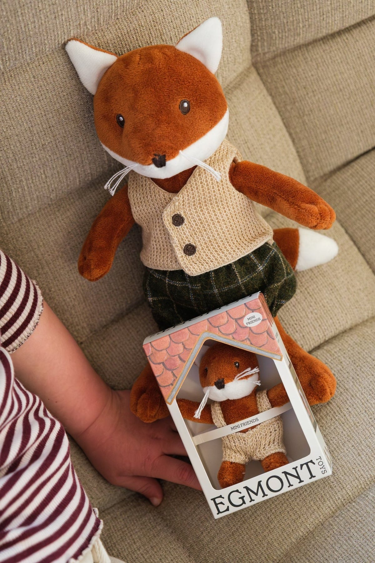 Egmont Toys - Knuffel Max de vos 22 cm