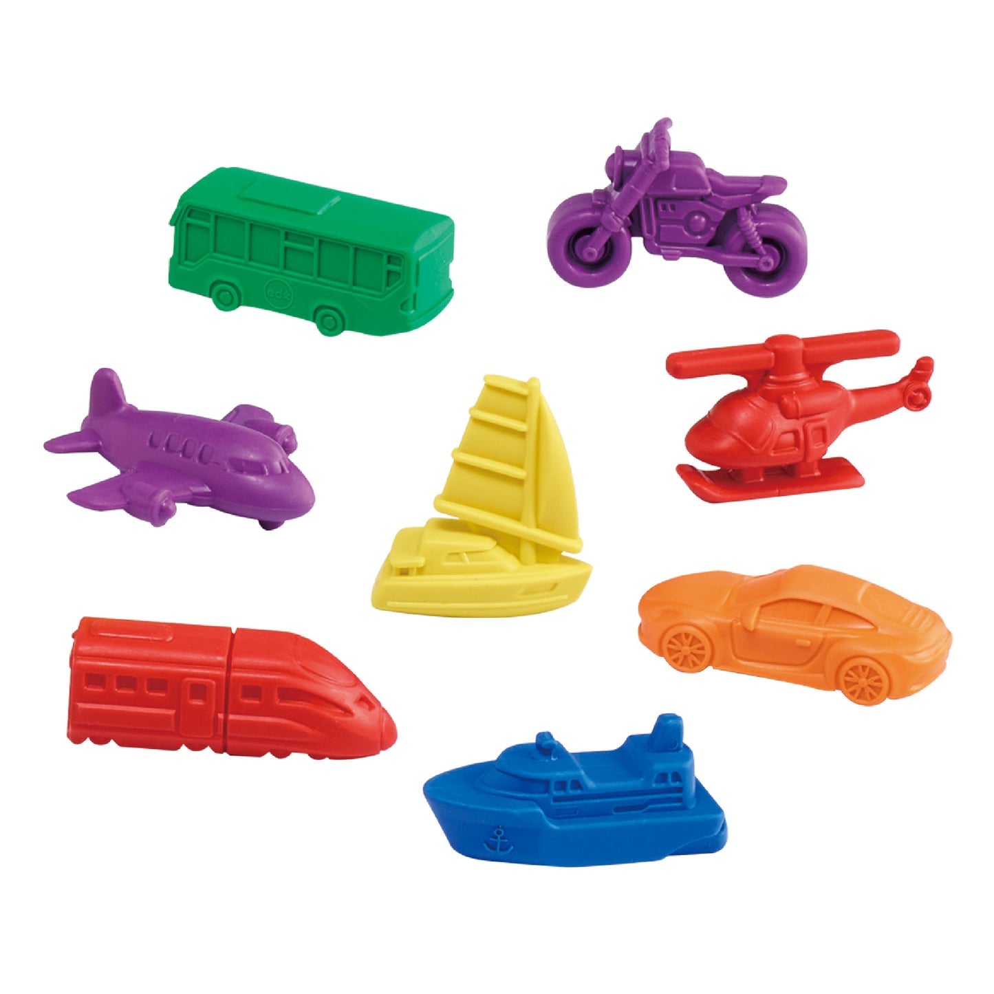 Edx Education - Jumbo Voertuigen Telfiguren - Set van 48
