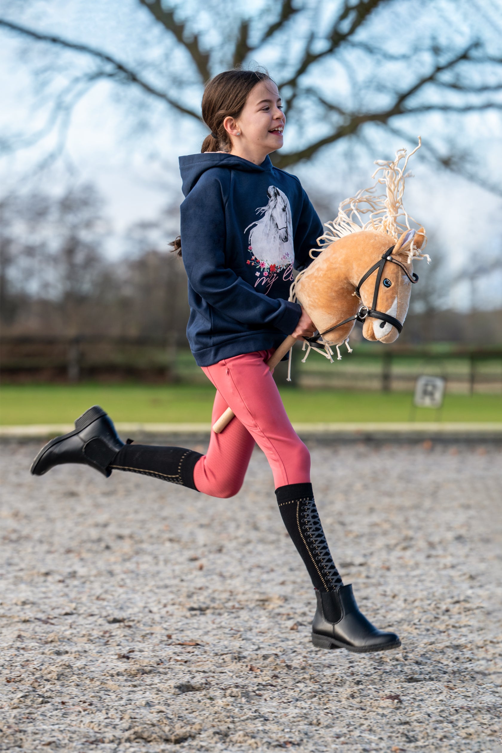 HKM - Stokpaard Hobby Horse - lichtbruin