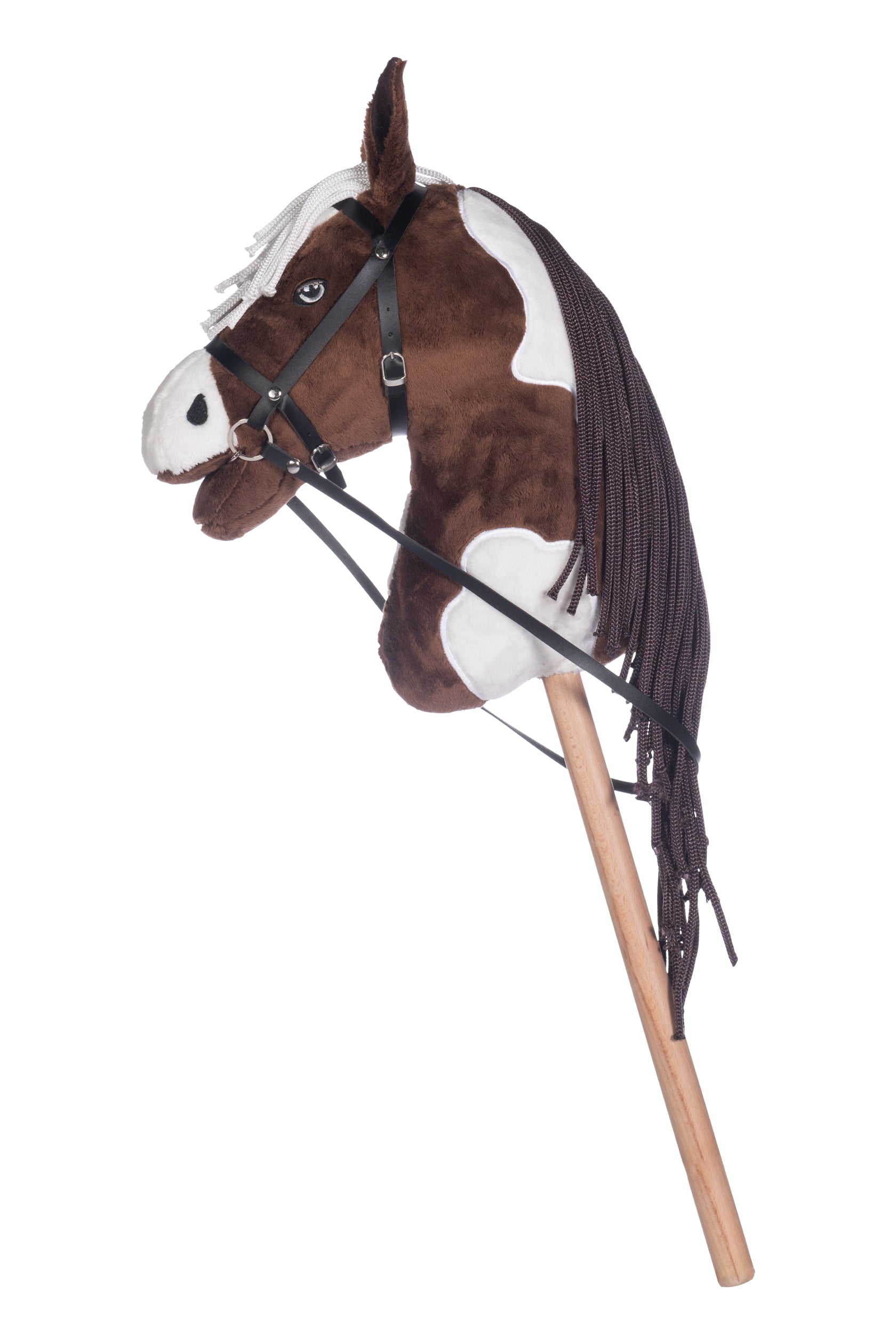 HKM - Stokpaard Hobby Horse - bruin/wit