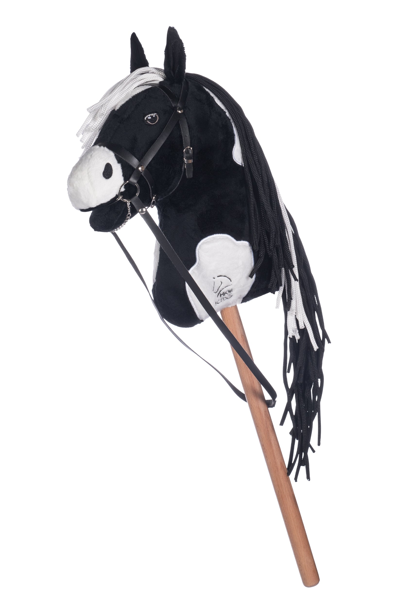 HKM - Stokpaard Hobby Horse - zwart/wit