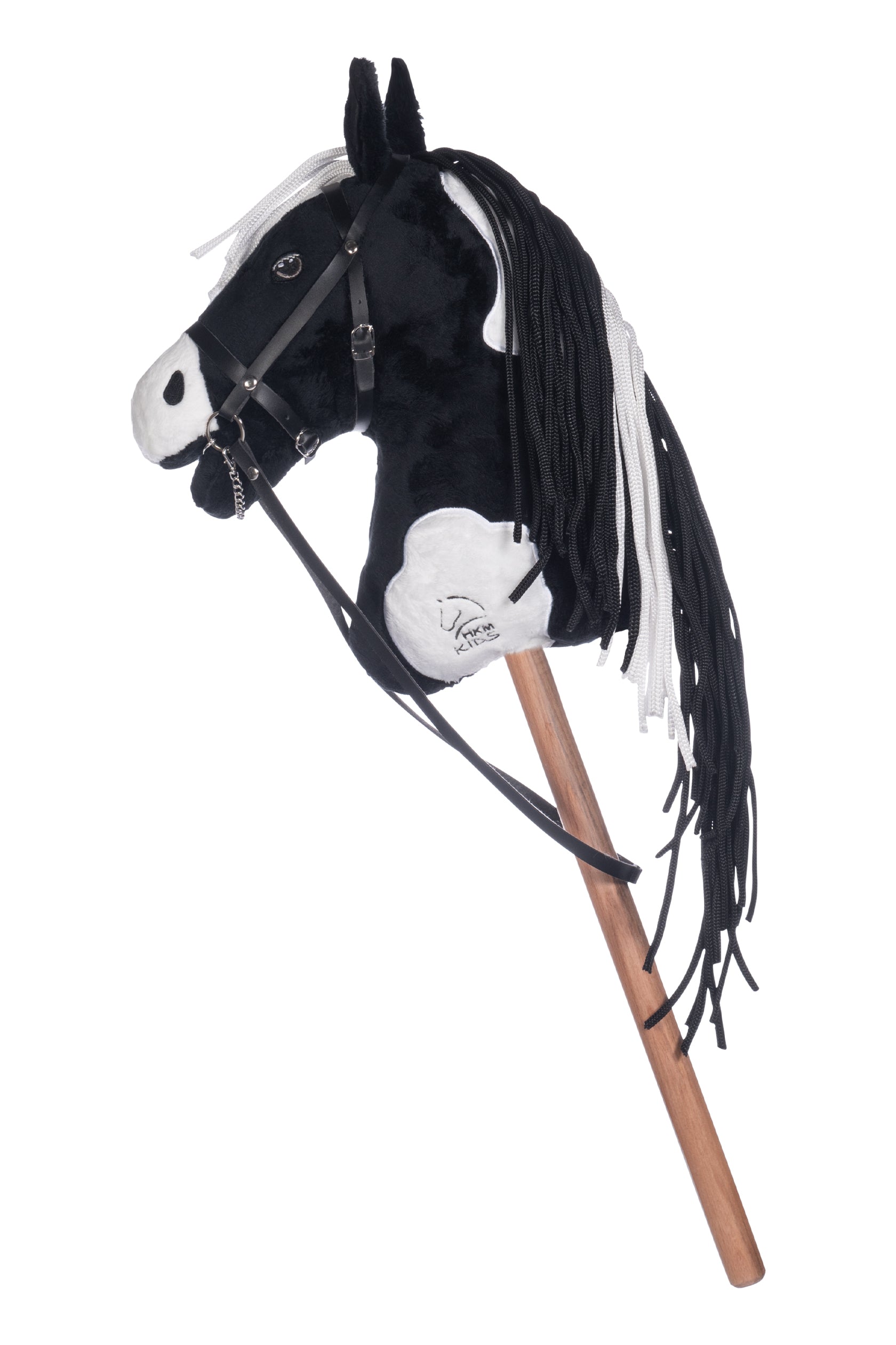 HKM - Stokpaard Hobby Horse - zwart/wit