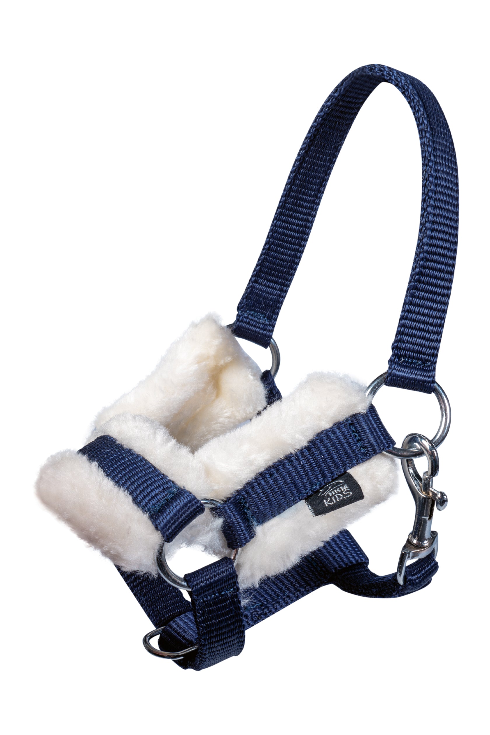 HKM - Halster en halstertouw voor stokpaard Hobby Horsing - donkerblauw