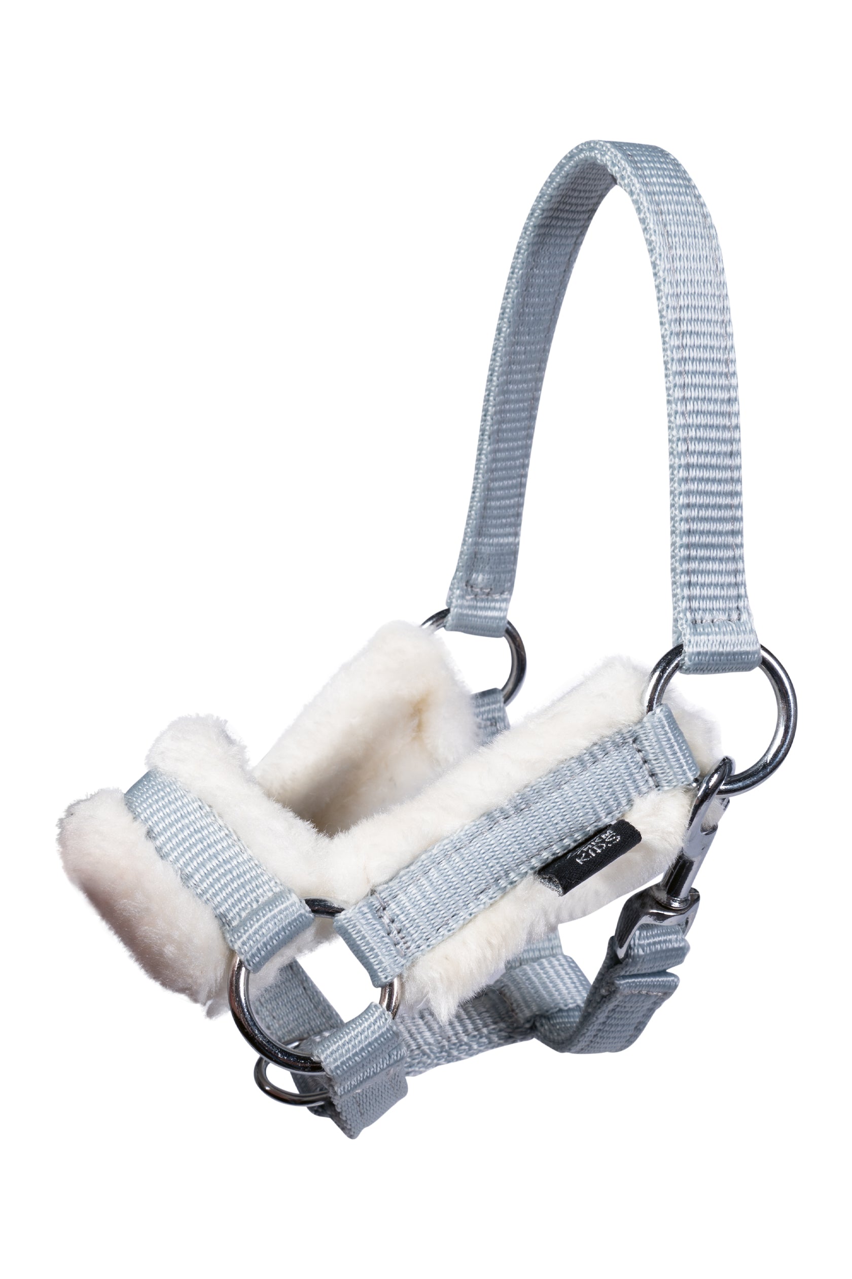 HKM - Halster en halstertouw voor stokpaard Hobby Horsing - grijs