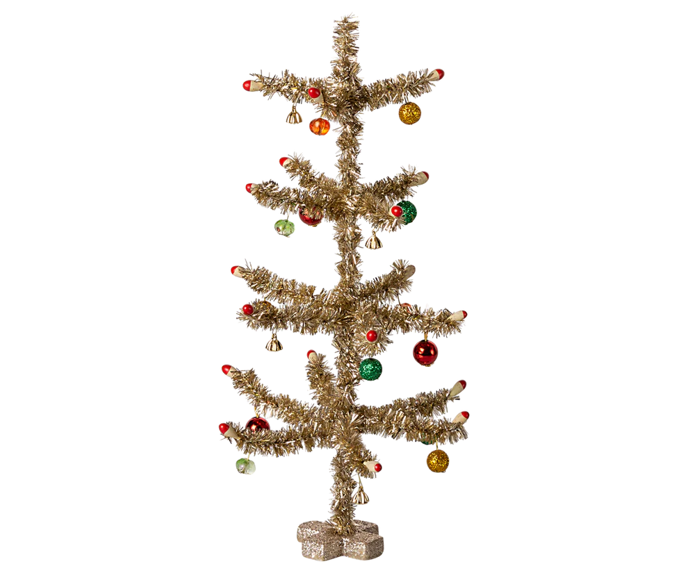 Maileg - Kerstboom klein - goud 25cm