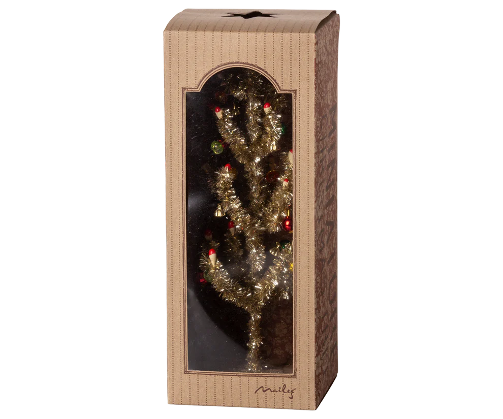 Maileg - Kerstboom klein - goud 25cm