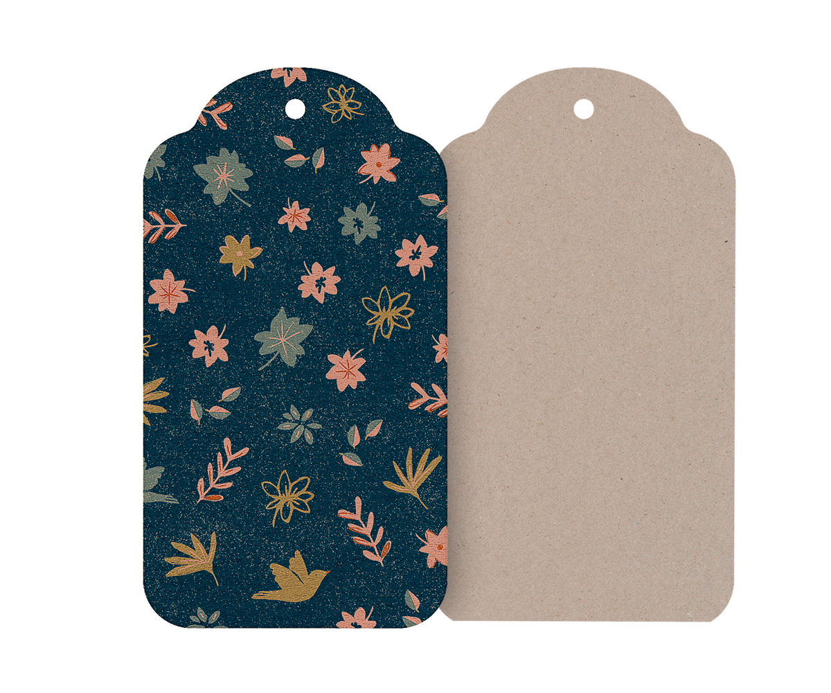 Maileg - Cadeaulabels Bos - Blauw 12 stuks