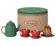 Maileg - Kersttheeservies Muis - Rood/Groen