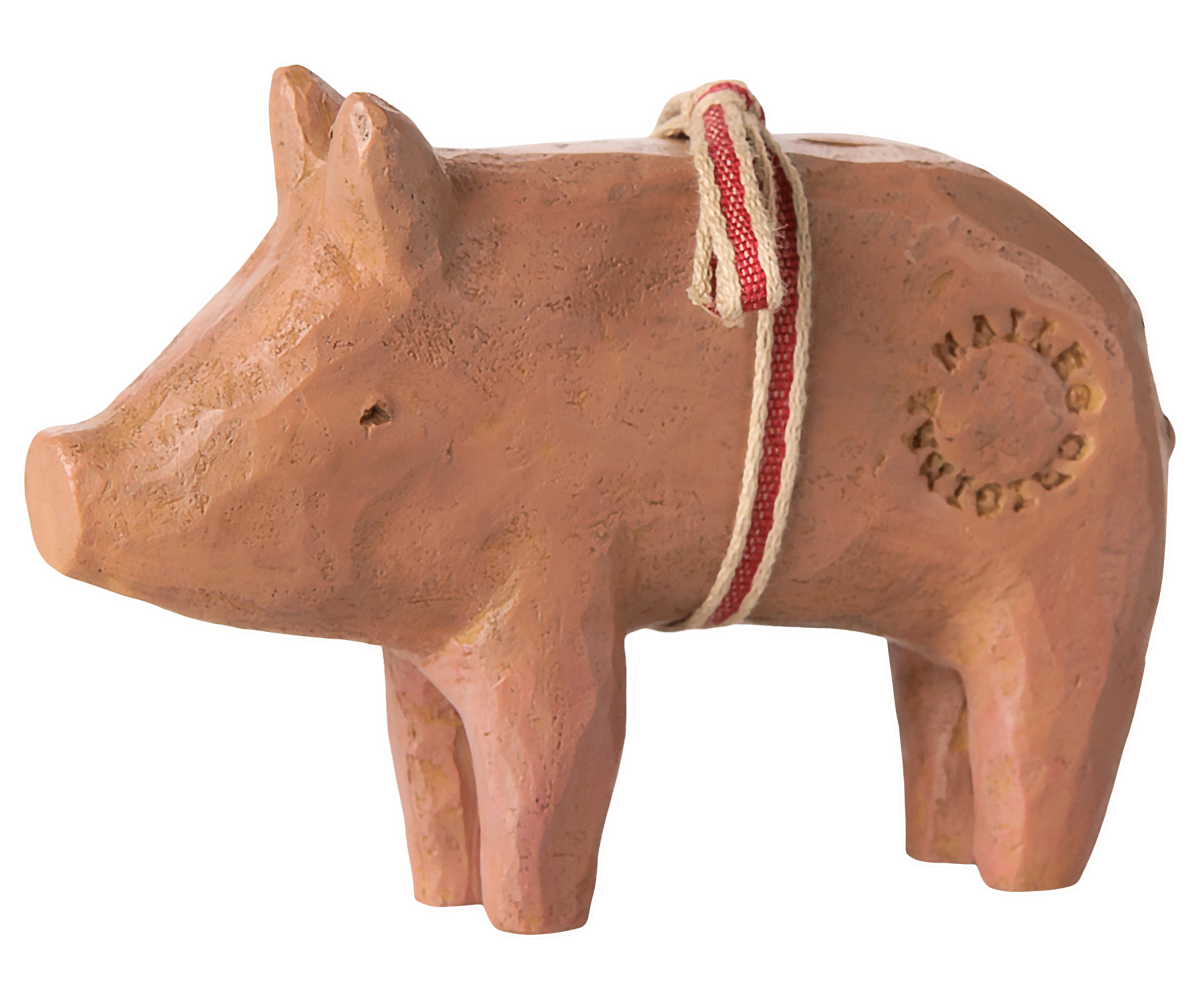 Maileg - Varken met Strik, Medium