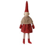 Maileg - Pixy Meisje Size 2 - Gebreide Cape en Rok