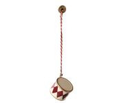 Maileg - Metalen Ornament Kleine Trommel - Rood