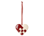Maileg - Metalen Ornament Klein Hart - Rood