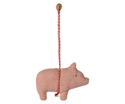 Maileg - Stoffen Hanger Varken - Ruit - Poeder