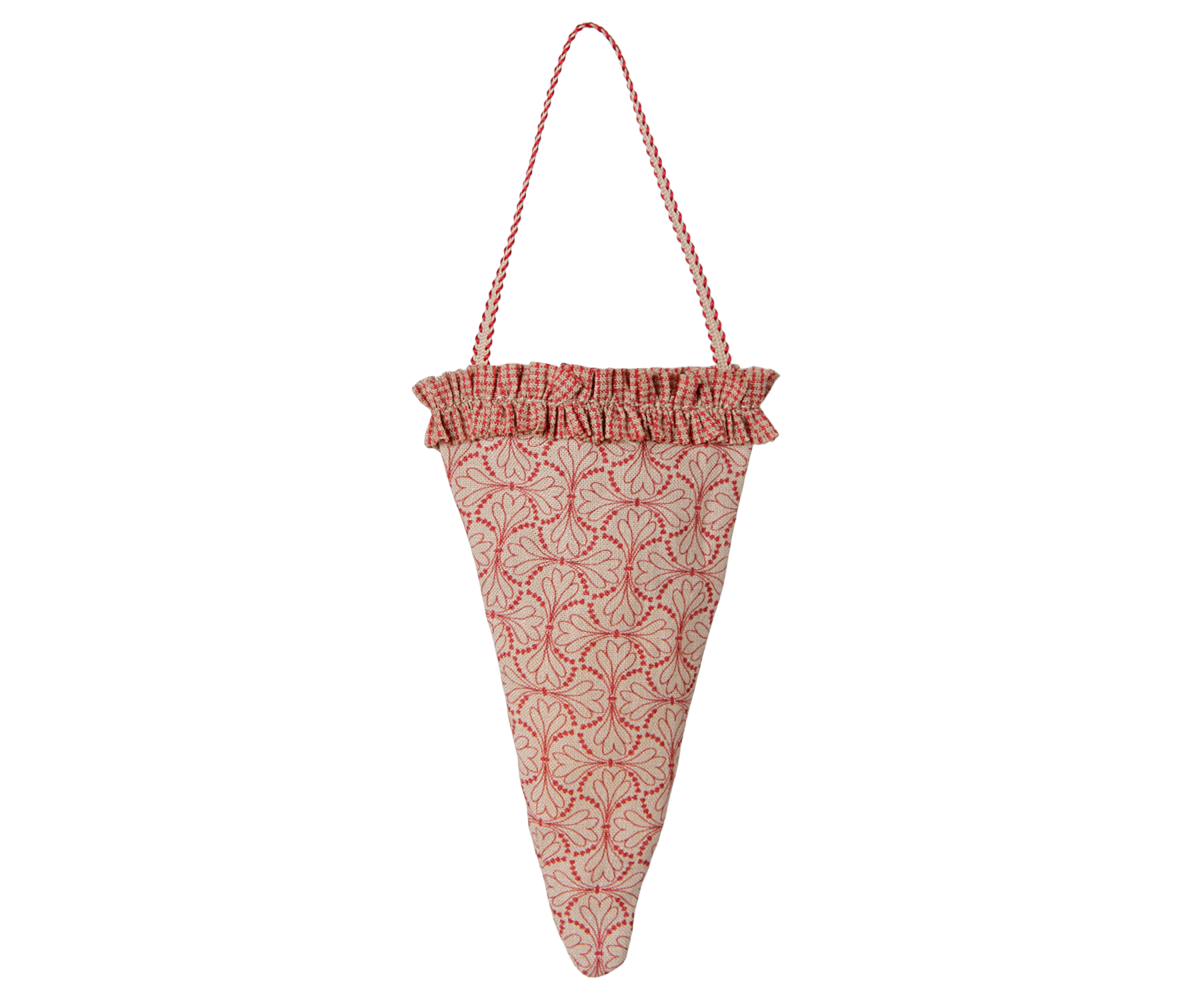 Maileg - Stoffen Ornament Horentje - Winterhart - Rood