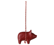 Maileg - Houten Hanger Varken - Rood