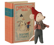 Maileg - Kerstmuis Baby in Boek