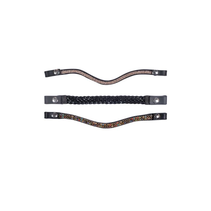 HKM - frontriemen voor stokpaard hobby horse - bont
