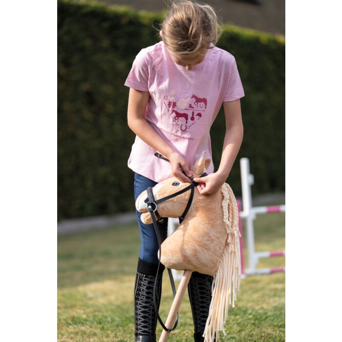 HKM - frontriemen voor stokpaard hobby horse - navy