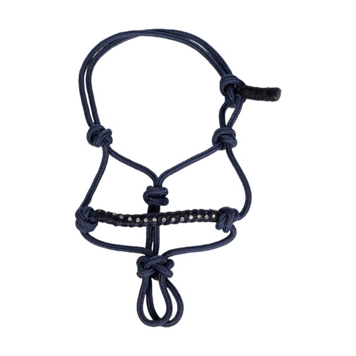 HKM - Knoophalster voor stokpaard hobby horse - donkerblauw