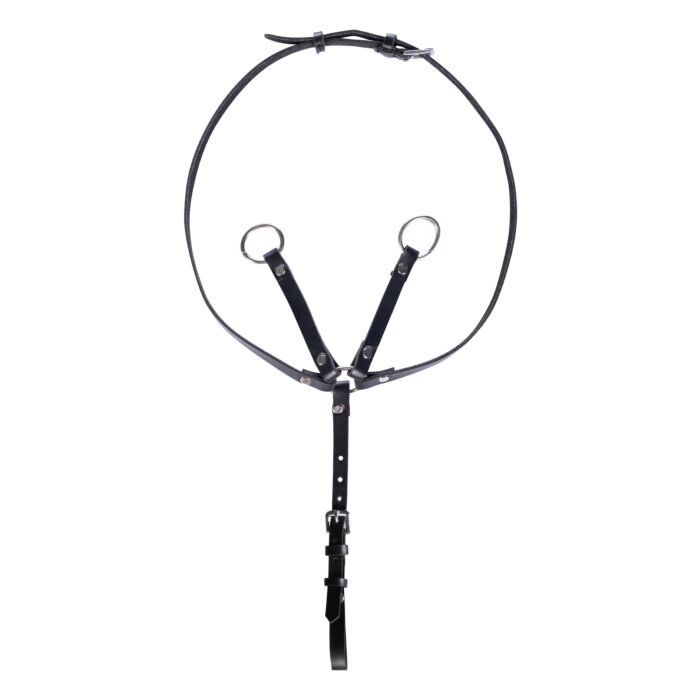 HKM - Martingaal voor stokpaard hobby horse - zwart