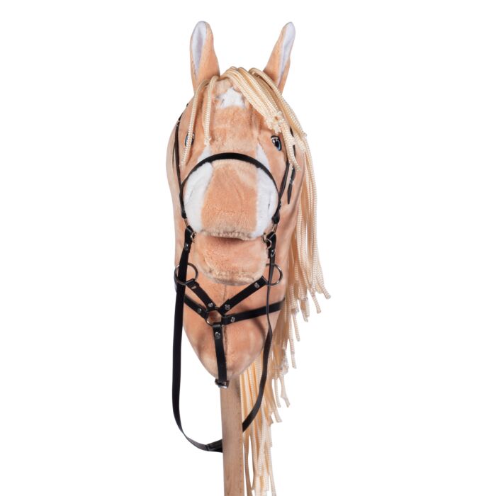 HKM - Martingaal voor stokpaard hobby horse - zwart