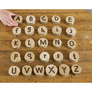 Cosy - Dubbelzijdige Letterschijven Hoofdletters en Kleine Letters