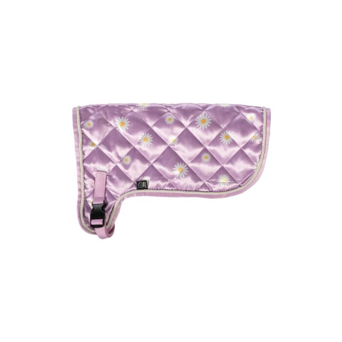 HKM - Deken voor stokpaard hobby horse - paars met madeliefjes