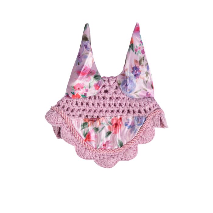 HKM - Oornetje voor stokpaard hobby horse - roze met print