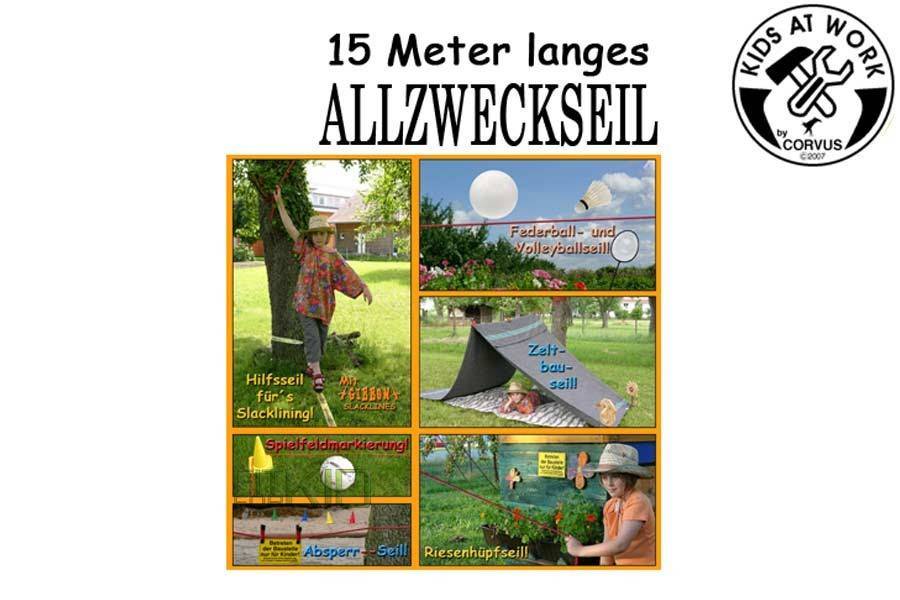 Kids At Work - Touw 15 meter