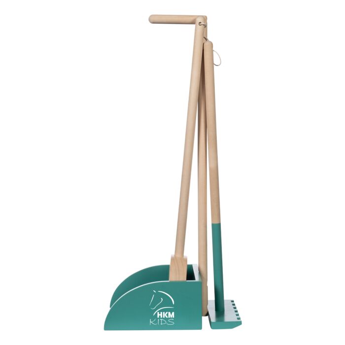 HKM - Mestschep voor stokpaarden hobby horsing - groen