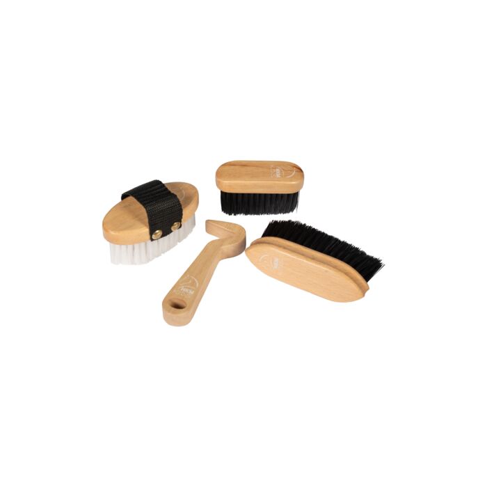 HKM - Poetsset voor stokpaard hobby horse - naturel