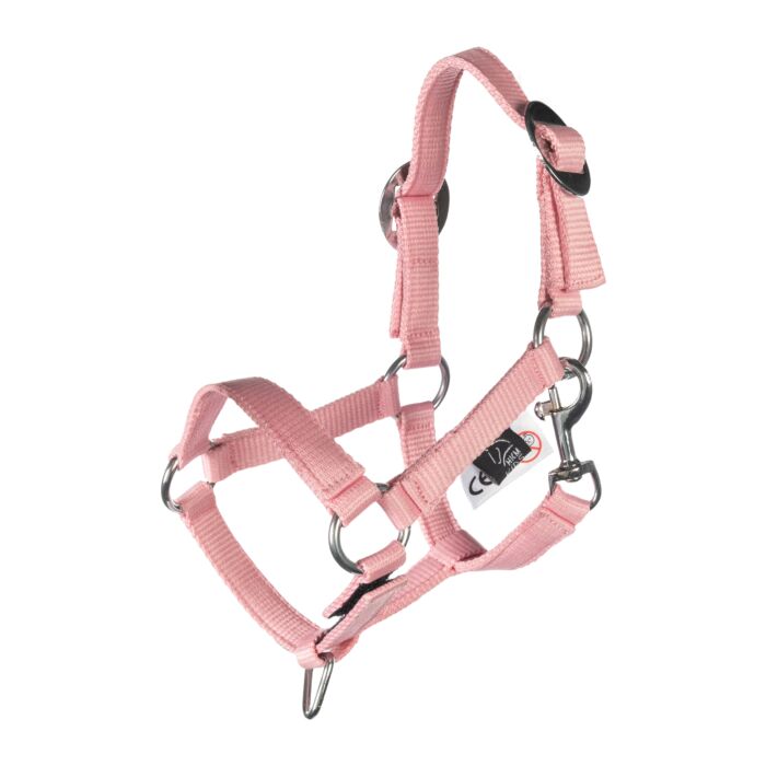 HKM - Halster en halstertouw voor stokpaard hobby horse - roze