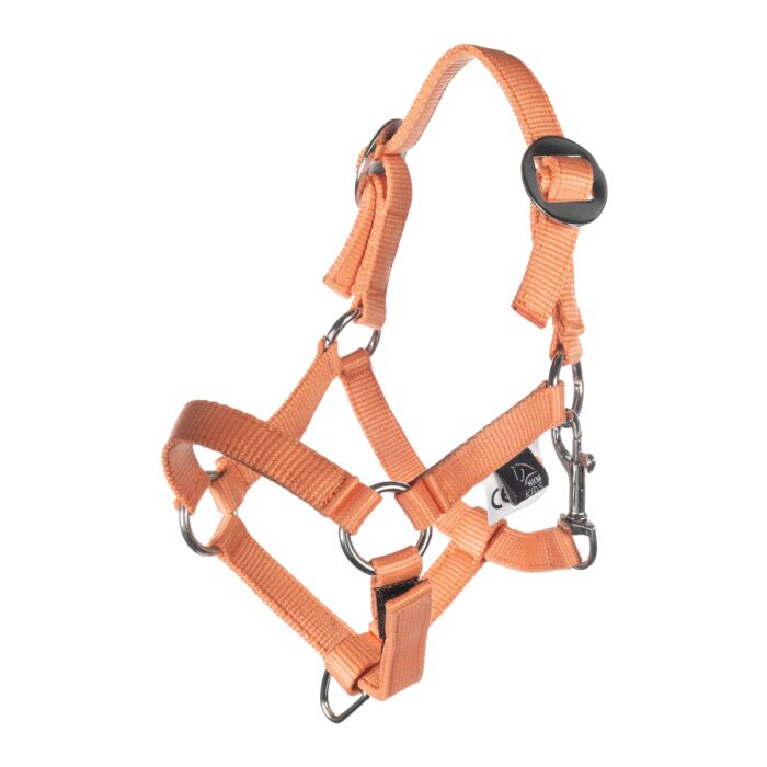 HKM - Halster en halstertouw voor stokpaard hobby horse - oranje