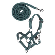 HKM - Halster en halstertouw voor stokpaard hobby horse - turquoise