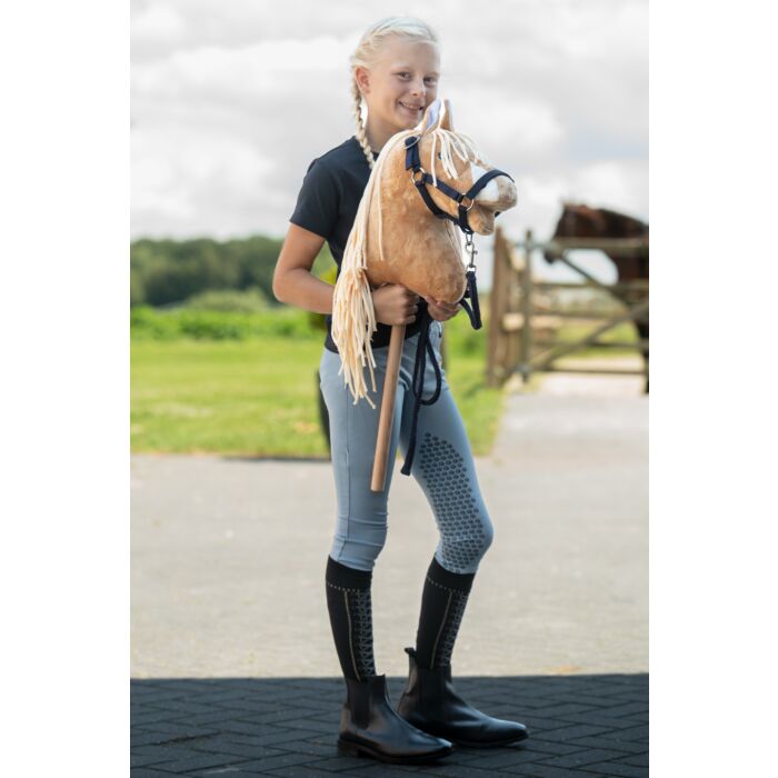 HKM - Halster en halstertouw voor stokpaard hobby horse - navy