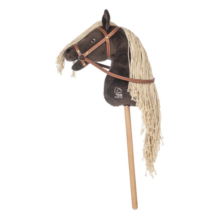 HKM - Hobby Horse Mini stokpaard - donkerbruin