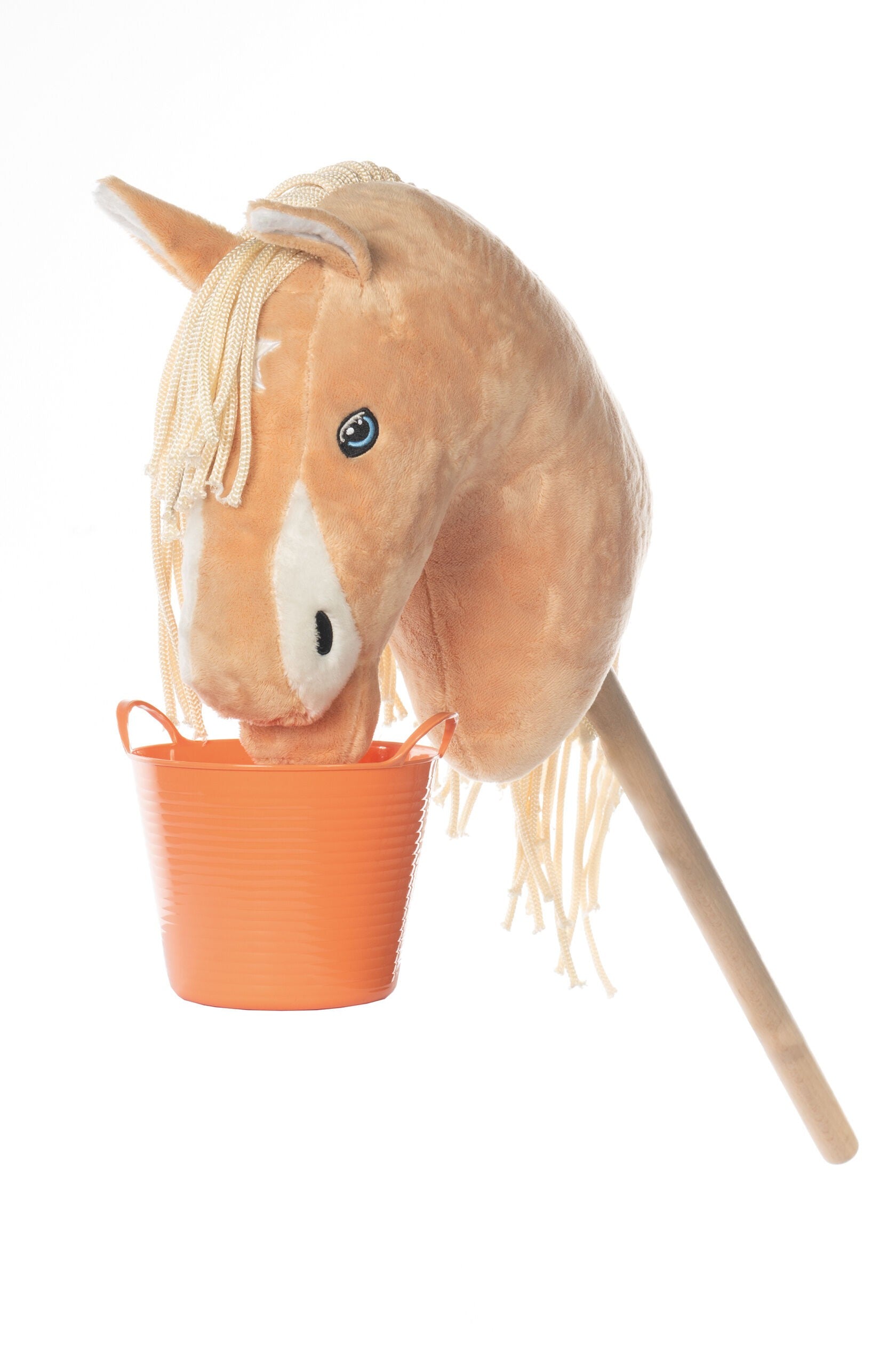 HKM - voeremmer voor stokpaarden hobby horse - oranje