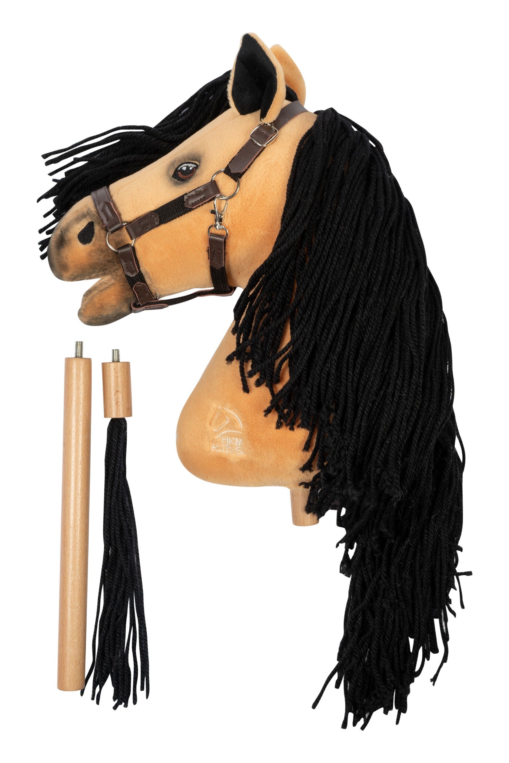 HKM - Premium stokpaard hobby horse - Buckskin
