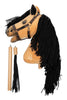 HKM - Premium stokpaard hobby horse - Buckskin