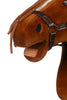 HKM - Premium stokpaard hobby horse - donkere vos