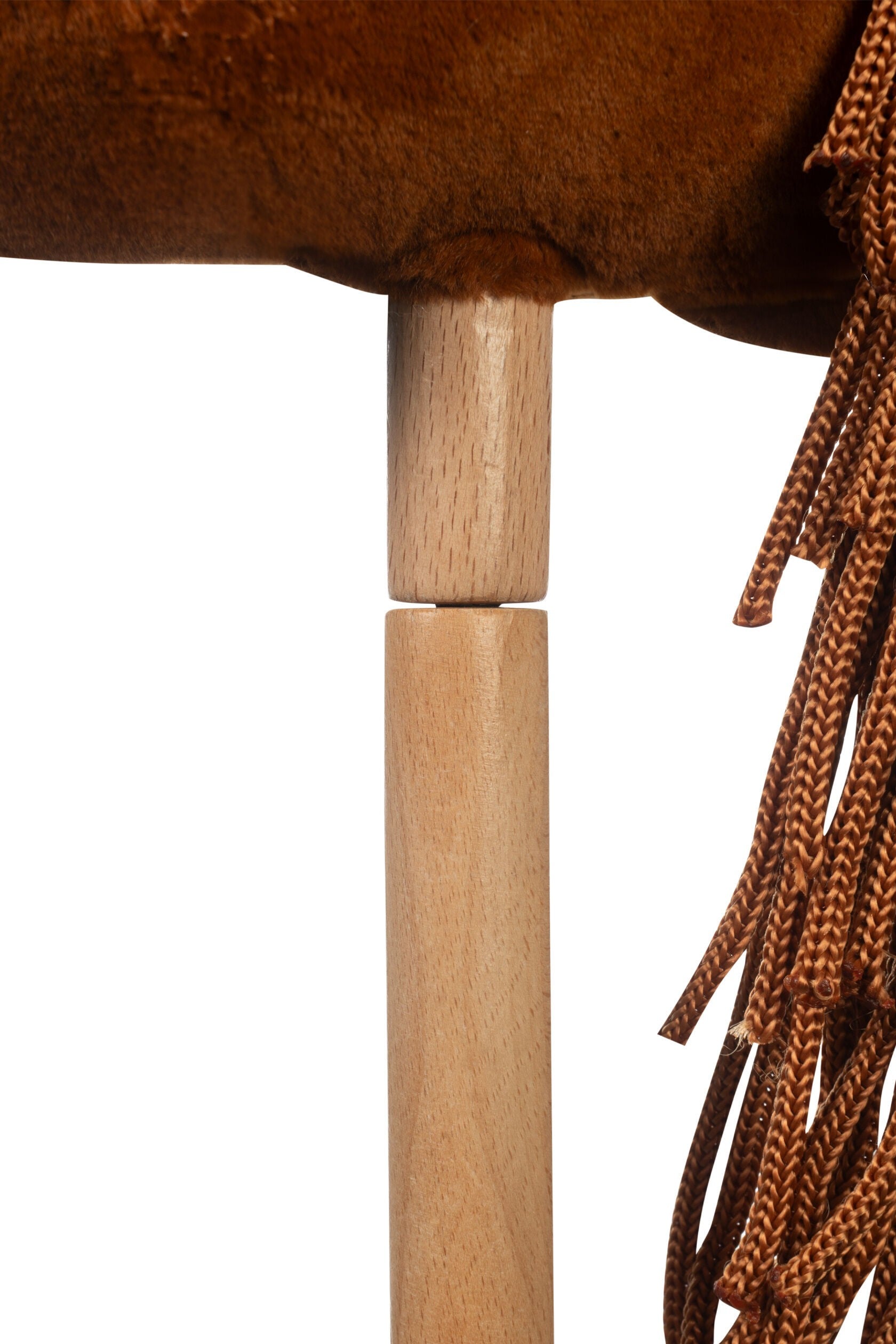 HKM - Premium stokpaard hobby horse - donkere vos