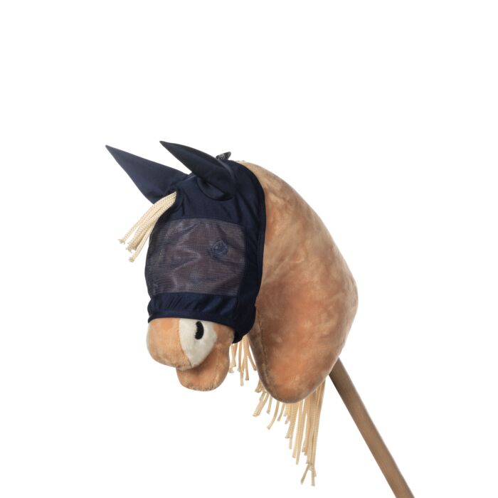 HKM hobbyhorse vliegenmasker donkerblauw