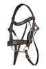 HKM - bruin hoofdstel voor stokpaard Hobby Horsing