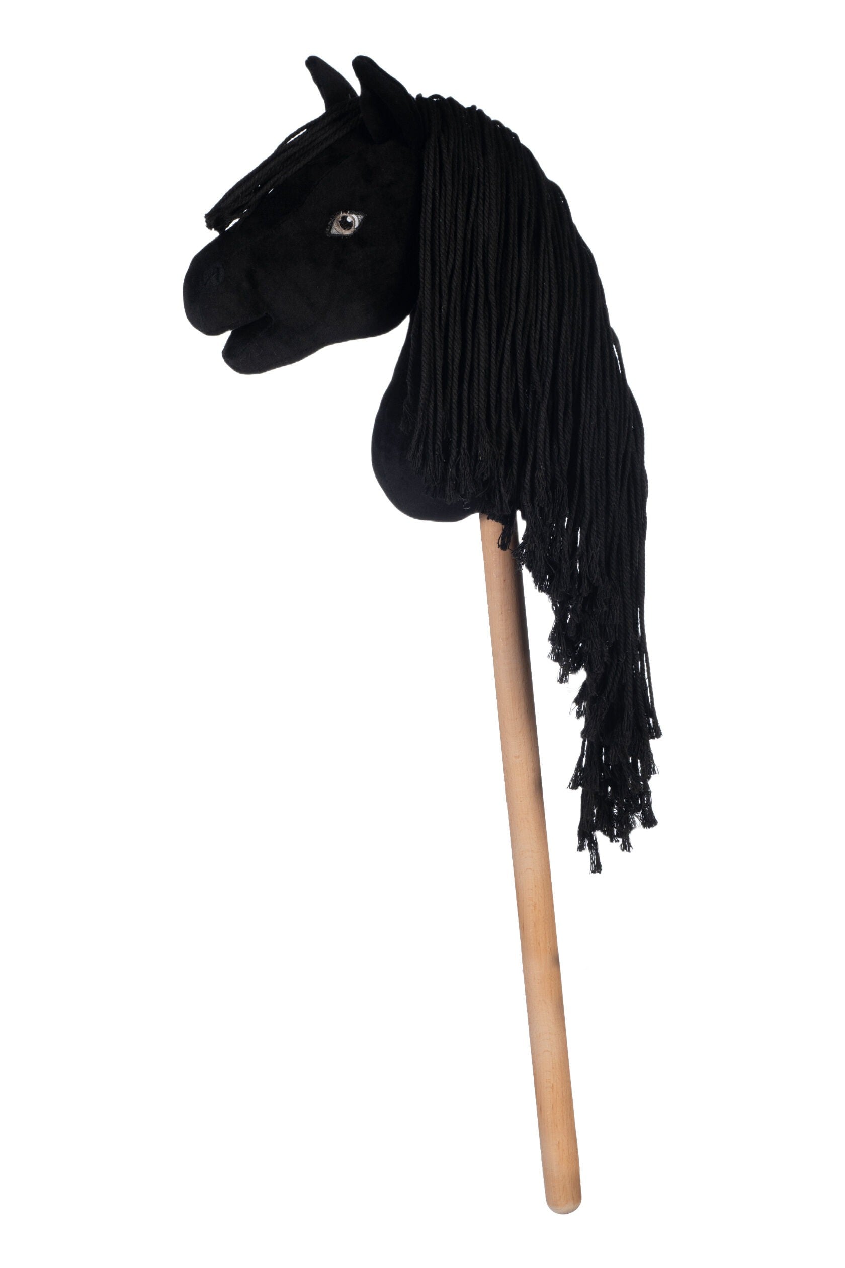 HKM - Hobby Horse Stokpaard Professional Slim Line - Zwart