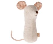 Maileg - Lullaby friends Mouse Rattle Nature