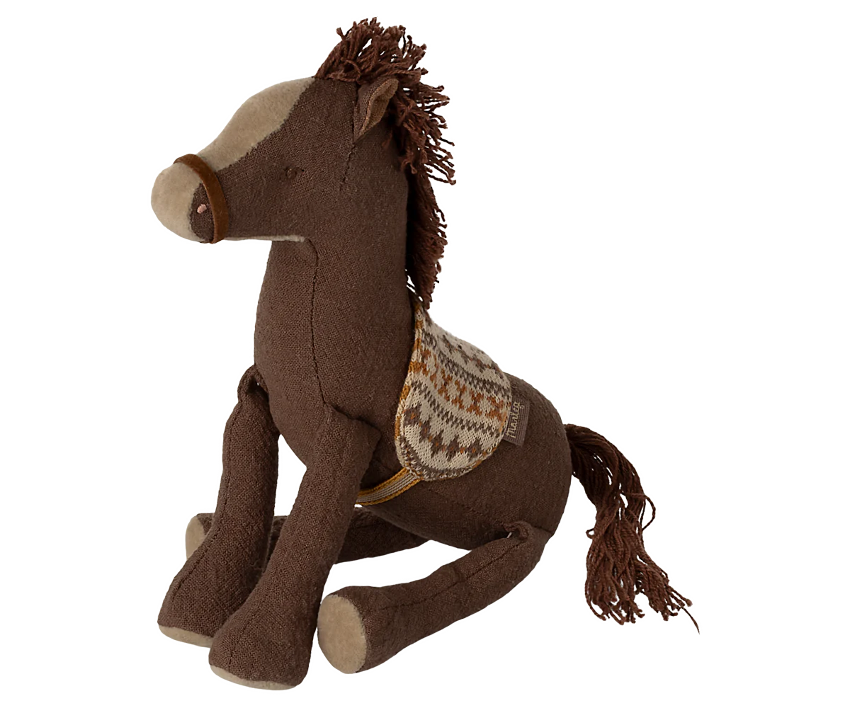 Maileg - Knuffel pony - 10 cm